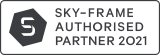 Sky-Frame authorised partner 2021 logo