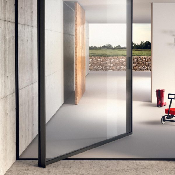 Sky-Frame Pivot door